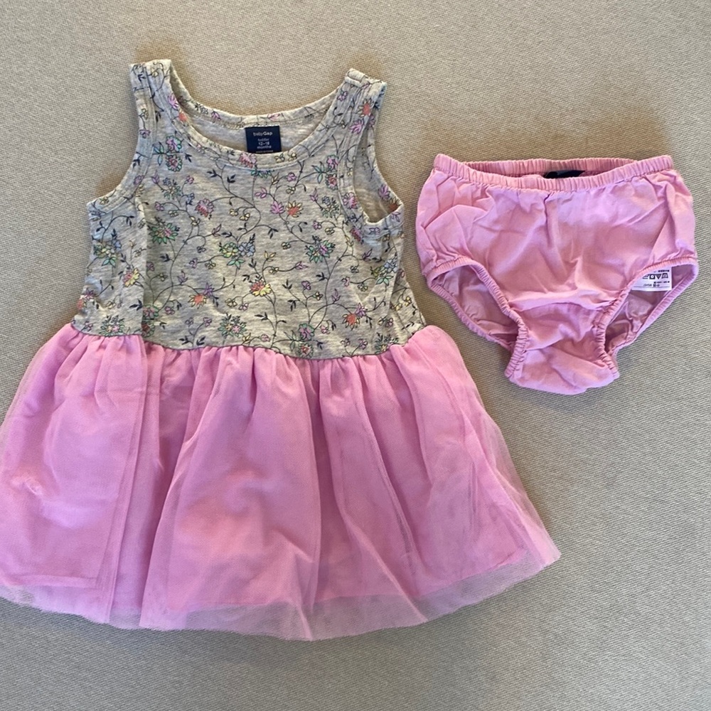 BabyGap Girls Dress with Diaper Cover